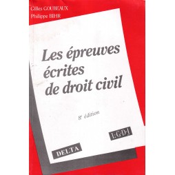 les épreuves écrites de...