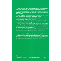 droit pénal et procédure pénale