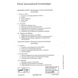 droit international économique
