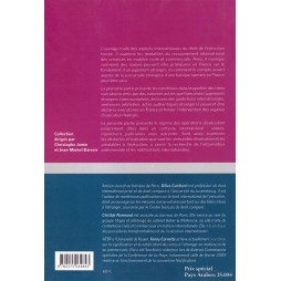 droit international de l'exécution des créances civiles et commerciales