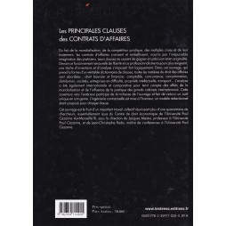 les principes clauses des contrats d'affaires