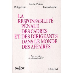 la responsabilité pénale...