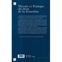 théorie et pratique du droit de la franchise