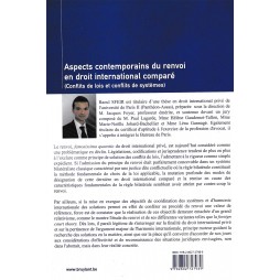 aspects contemporaines du renvoi en droit international comparé