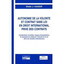 autonomie de la volonté et...