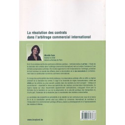 la résolution des contrats dans l'arbitrage commercial international